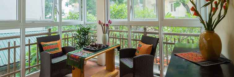 Sảnh chờ Hanoi Balcony Homestay