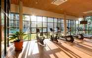 Fitness Center 4 Rain by Lazy Sea Beach House