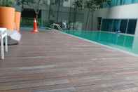 Swimming Pool City Residences Studio Apt at Mercu