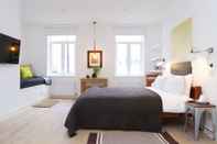 Bedroom The London Agent Fitzrovia Studio 1