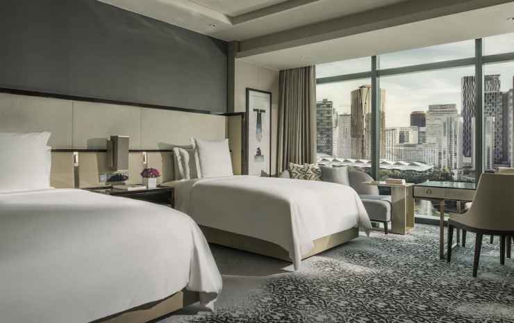 Four Seasons Hotel Kuala Lumpur Kuala Lumpur - Kamar Premier, 2 Tempat Tidur Double, pemandangan taman (Club) 