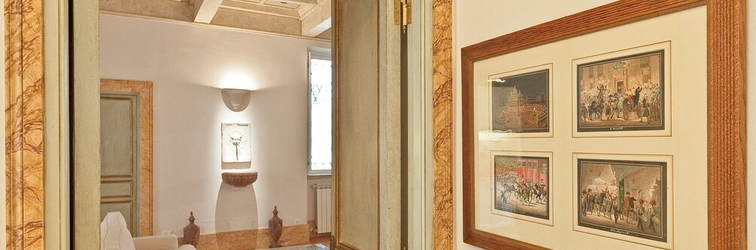 Lobby Rental in Rome Banchi Vecchi Terrace