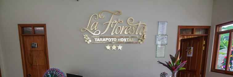 Sảnh chờ La Floresta Tarapoto Hostal