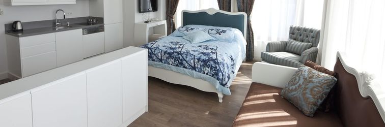 침실 Molton Kabatas Hotel