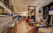 Bar, Kafe, dan Lounge 5 Boutique Hotel 125 Hamburg Airport by INA