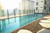 สระว่ายน้ำ Highrise Cityview Aspire Condo Gym Pool