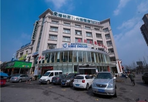 ภายนอกอาคาร GreenTree Inn Shanghai Kangqiao Zhoupu Xiuyan Road Metro Station Kangshen Road Express Hotel