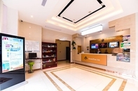 ล็อบบี้ GreenTree Inn Shanghai Kangqiao Zhoupu Xiuyan Road Metro Station Kangshen Road Express Hotel