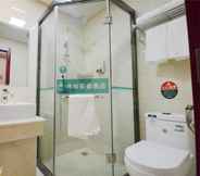ห้องน้ำภายในห้อง 4 GreenTree Inn Huizhou Chenjiang Intercity Rail Station Hotel
