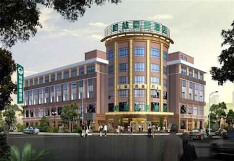 Exterior GreenTree Inn Yinchuan Beijing Road Express Hotel