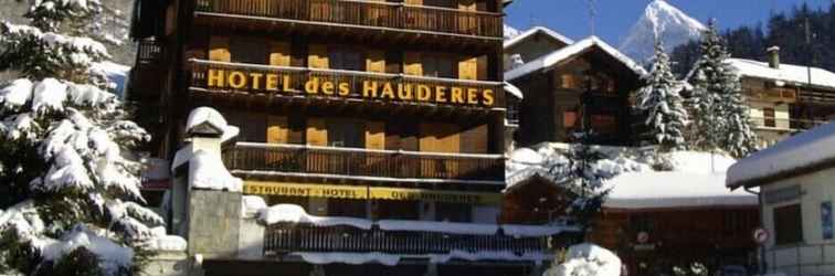 ภายนอกอาคาร Hôtel des Haudères