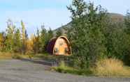 Exterior 4 Fossatún Camping Pods & cottages – Sleeping bag accommodation