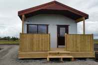 Exterior Hekla Cabin 1 Volcano and Glacier View