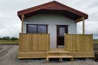 Luar Bangunan Hekla Cabin 1 Volcano and Glacier View