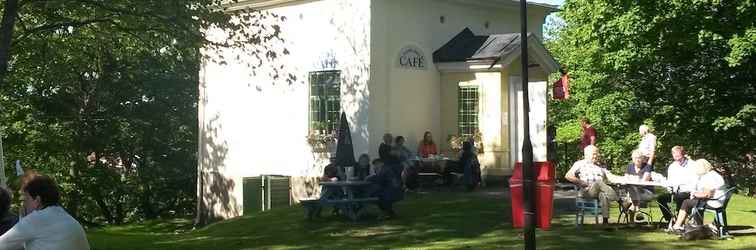 Exterior Korskullens Camping Stugor & Cafe