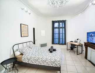 Bedroom 2 LGC Habitat- Private Room- Gare Saint-roch