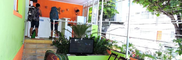 Lobby Pousada Bamboo da Barra