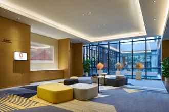 Lobi 4 Q Hotel Haikou Meilan