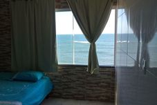 침실 Apto na Orla de Amaralina