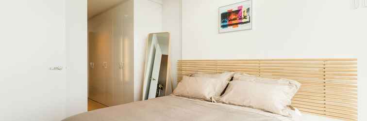 Kamar Tidur EVA, 1BDR Melbourne Apartment