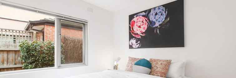 Bedroom Balcony Retreat Apartment by Ready Set Host