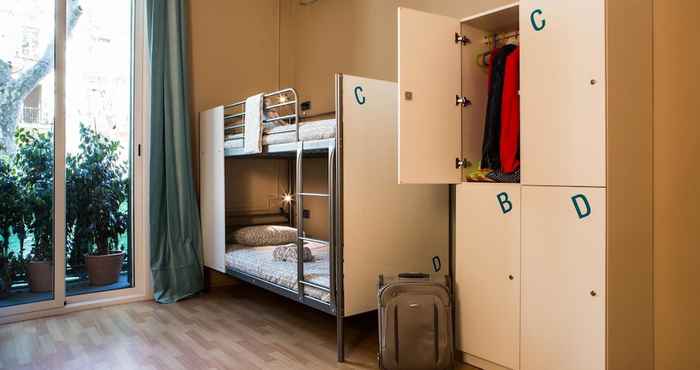 ห้องนอน Born Barcelona Hostel - Adults Only