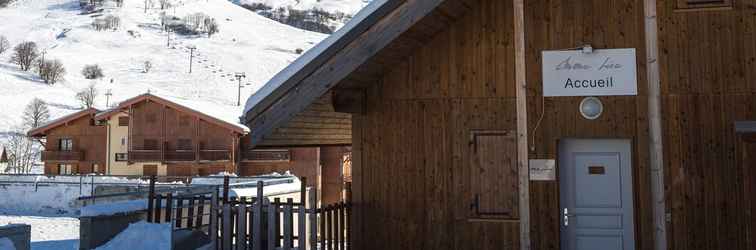 ภายนอกอาคาร Noemys Les Chalets du Hameau des Aiguilles