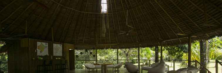 Lobby Amak Iquitos Ecolodge