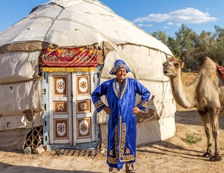 Exterior 2 Yurt Camp Aidar