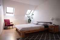 Kamar Tidur Attic Flat With Amazing Terrace