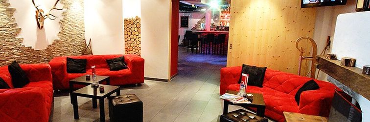 大堂 first mountain Hotel Montafon