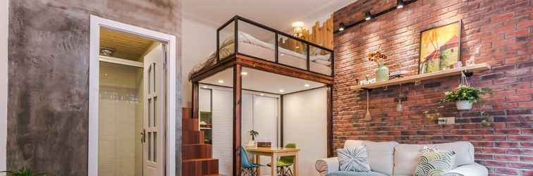 Sảnh chờ Cozy Apartment Best Location 637