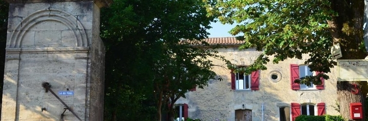 Luar Bangunan Chambres d'Hôtes Rouge Bordeaux