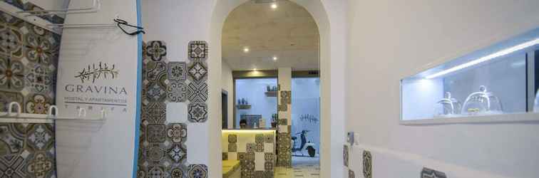 Lobby Hostal Gravina