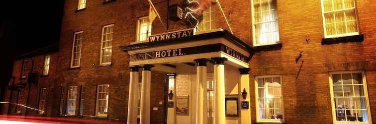 Luar Bangunan Wynnstay Hotel, Oswestry, Shropshire