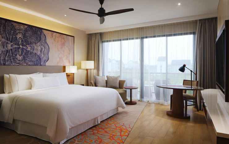 The Westin Desaru Coast Resort Johor - Kamar Deluks, 1 Tempat Tidur King, balkon, pemandangan kebun 