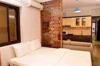 Bedroom Blue Home Serviced Apartment Hanoi