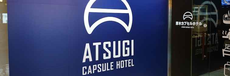 Lobi ATSUGI CAPSULEHOTEL – Caters to Men