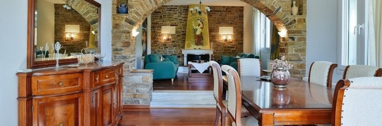 Sảnh chờ Charming 3-bedroom House in Tinos