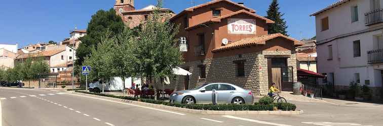 ภายนอกอาคาร Hotel Restaurante Torres de Albarracín