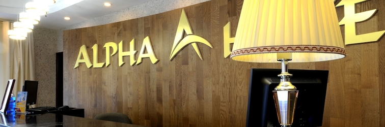 Sảnh chờ Alpha hotel Mongolia