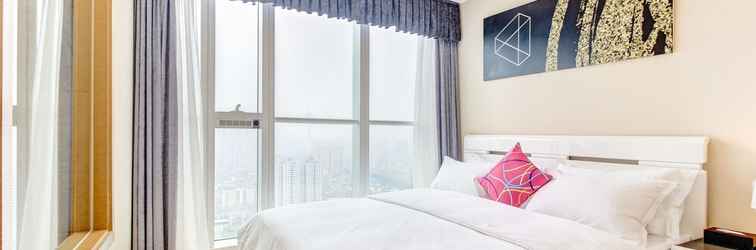 ห้องนอน Zhi Shang Apartment Chengdu