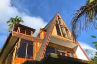 Luar Bangunan A-Frame Volcano House