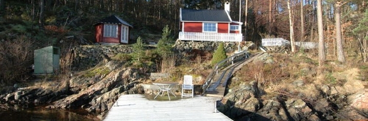 Luar Bangunan Solferie Holiday Cabin Ålefjærveien