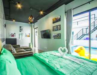 Kamar Tidur 2 Dream House Pool Villa Huahin