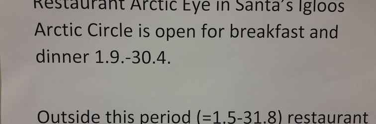 Lobi Santa's Igloos Arctic Circle