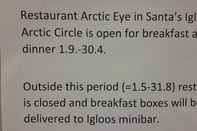 Lobi Santa's Igloos Arctic Circle