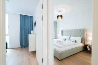 Kamar Tidur 4 Vienna Residence Spacious Apartment for up to 4 Guests Directly at the U4