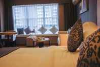 ห้องนอน Guangzhou Ahotel Service Apartment