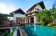 Kolam Renang 2 Cliffront Tropical Villa Cantik